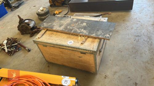WOODEN STORAGE CHEST