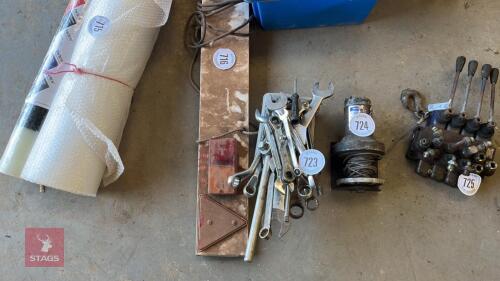 BOX OF SPANNERS