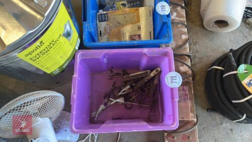 BOX OF 7 MOLE TRAPS