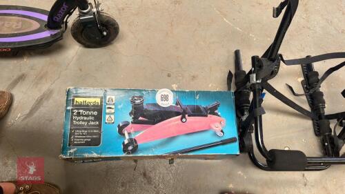 HALFORD 2 TON TROLLEY JACK
