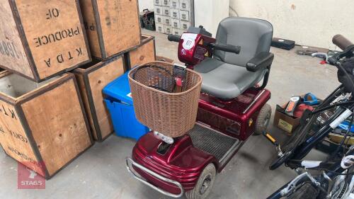 SHOPRIDER MOBILITY SCOOTER (WORKING)