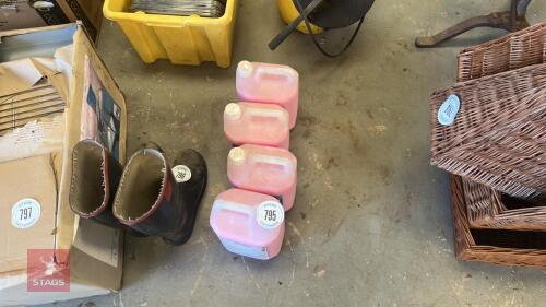 4 X 5 LTRE OF FLOOR POLISH