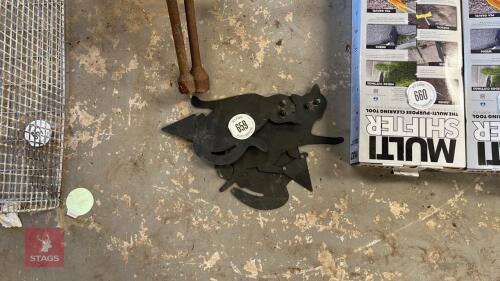 3 CAT DETERANT PLATES