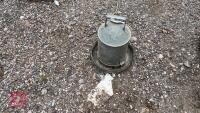 SMALL GALV POULTRY DRINKER - 2
