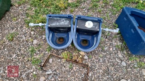 2 JFC DRINKING BOWLS