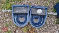 2 JFC DRINKING BOWLS - 2