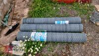 3 NEW ROLLS OF CHICKEN WIRE - 2