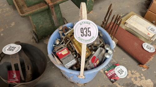 BUCKET OF NUTS & BOLTS