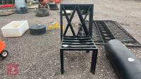 4 GARDEN CHAIRS - 3
