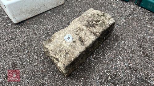 2' X 1' GRANITE BLOCK
