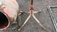PETROL BELLE CEMENT MIXER C/W STAND - 2