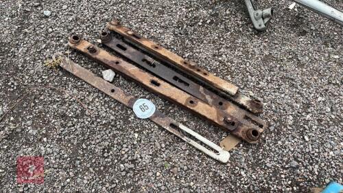 3 VINTAGE TOP LINKS + STABILISER BAR