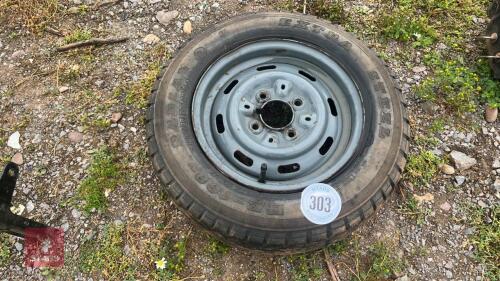 155/70 R12 WHEEL + TYRE