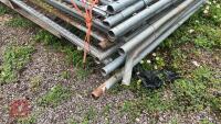 9 HERRAS FENCING PANELS - 9