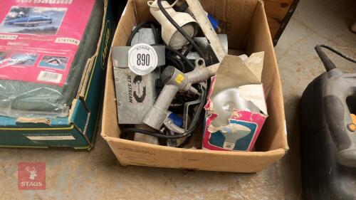 BOX OF ELECTRICAL SUNDRIES