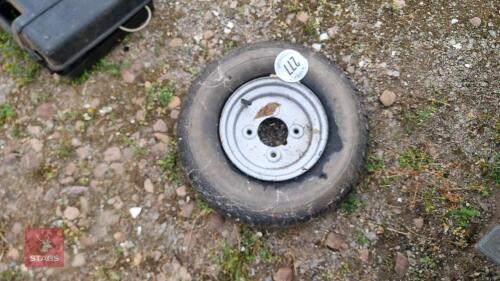 TRAILER WHEEL AND TYRE
