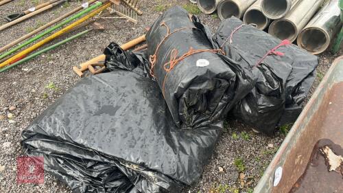 QTY OF PLASTIC SILAGE SHEET