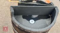 2 HALF BARREL DISPLAY UNITS - 3