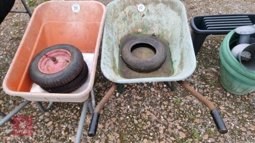 WHEELBARROW + SPARE TYRE
