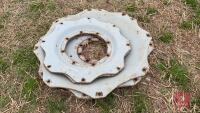 SET OF FRONT & BACK TRACTOR WHEEL INSERTS - 3