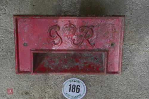 ROYAL MAIL LETTER BOX FRONT