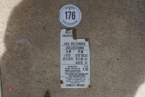 '145 BELLENDEN' PLAQUE