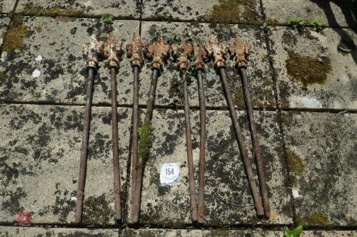8 X RAILING TOPS