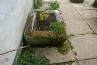 RECTANGULAR GRANITE TROUGH/PLANTER - 5