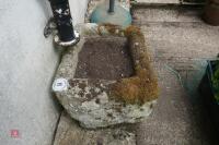 RECTANGULAR GRANITE TROUGH/PLANTER - 5