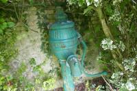 D. CHRISTIE ORNATE TEAPOT WELL PUMP