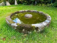 CIRCULAR GRANITE TROUGH/PLANTER - 2