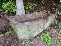 OBLONG STONE TROUGH/PLANTER - 3
