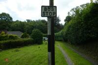 ORNATE BUS STOP SIGN - 4