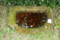 D SHAPED GRANITE TROUGH/PLANTER - 3