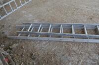 EXTENDING WOODEN LADDER - 3