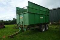 1996 AW 10T SILAGE/GRAIN TRIALER - 22