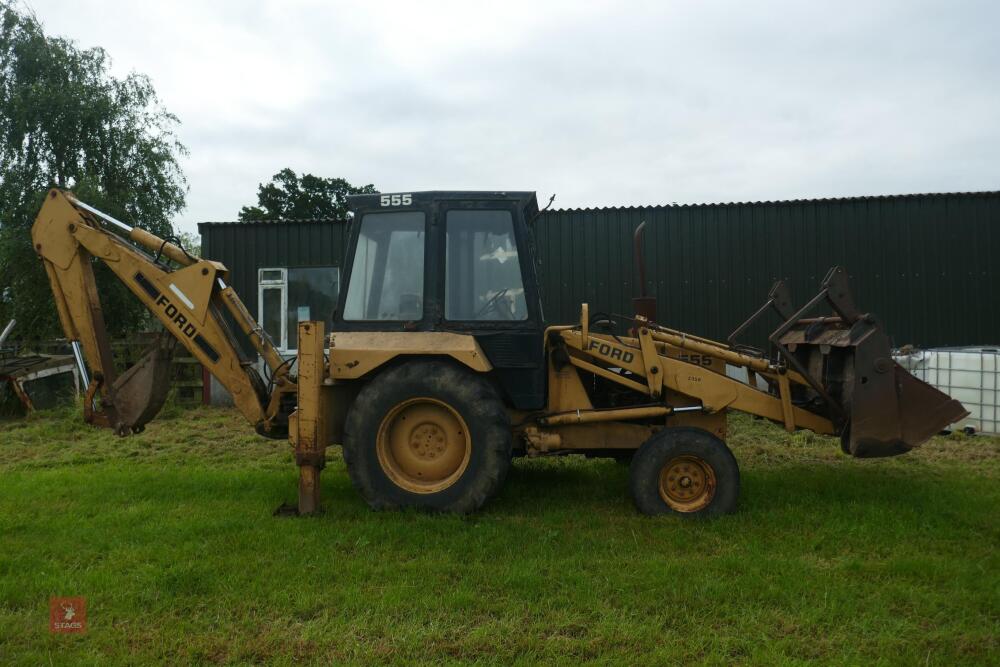 1984 FORD 55 2WD WHEELED DIGGER