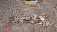 15 PIG TAIL ELECTRIC FENCE STAKES