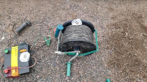 REEL OF METAL ELECTRIC FENCING WIRE
