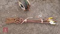 15 PIG TAIL ELECTRIC FENCE STAKES