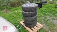 5 X ALL TERRAIN WHEELS & TYRES - 3