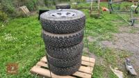 5 X ALL TERRAIN WHEELS & TYRES - 4