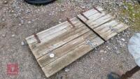 2M X 90CM STABLE DOOR C/W HINGES