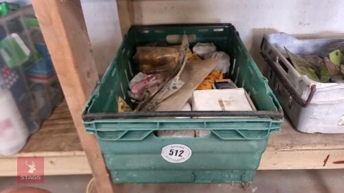 BOX OF JCB PARTS