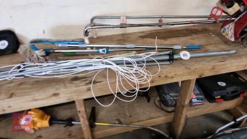 MOP, BROOM, CLOTHES LINE ETC