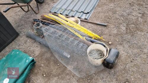 QTY OF FENCING EQUIPMENT