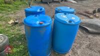 4 BLUE DRUMS - 2