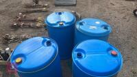 4 BLUE DRUMS - 4