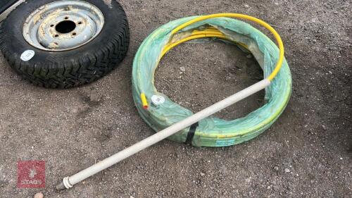 QTY OF YELLOW PIPE
