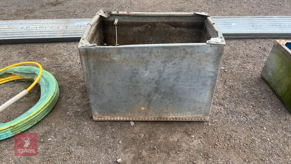 LRG METAL HEADER TANK C/W BALLCOCK